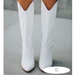 COPY - Vici Legend White Cowboy Boots 8